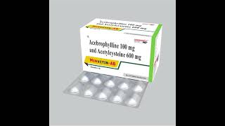 Acetylcysteine 600mg  Acebrophylline 100mg [upl. by Livvi]