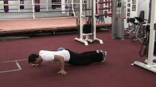 Isometrics for MMA Part 1 Pushup [upl. by Nosiram]