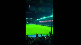 MILLWALL FANS CHANTING quotNO ONE LIGHTS USquot AFTER THE LIGHTS WENT OUT AT PLYMOUTH ARGYLE LAST NIGHT [upl. by Hayyifas166]