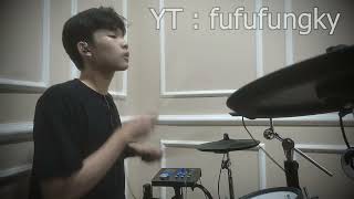 Sunset Di Tanah Anarki  SID  Drum Cover by fufufungky [upl. by Ecinej445]