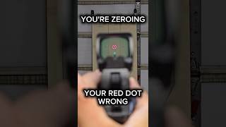 How to properly Zero your red dot [upl. by Aratahc]