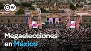 En México concluye la campaña para las elecciones más grandes de su historia [upl. by Leirvag]