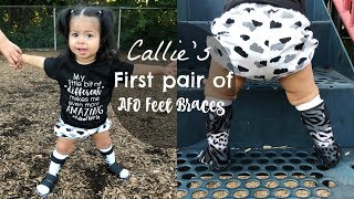 Callies First Pair of AFOS [upl. by Lisandra83]