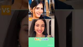 Gehna 🆚 Tara commentyourfavorite gehnajewaryajanjeer lekarhumdeewanadil shortsvideo [upl. by Udall697]