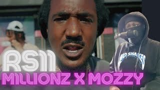 M1llionz x Mozzy  RS11 Official Video REACTION [upl. by Aihselat]