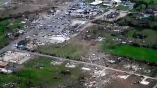 April 27 2014 Arkansas Tornado Damage to Vilonia AR [upl. by Ettie]