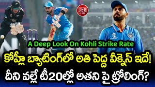 A Deep Look On Virat Kohli Strike Rate In T20 Format  GBB Cricket [upl. by Giraud607]