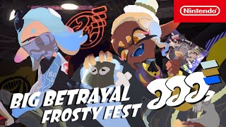 Splatoon 3  Big Betrayal Frosty Fest  Deep Cut [upl. by Wolcott]