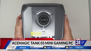 ACEMAGIC Tank 03 Mini Gaming PC  Tech Junkie Review [upl. by Ymot59]