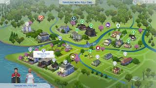 Sims 4 PS4 Livestream Poly Sims [upl. by Nallac356]