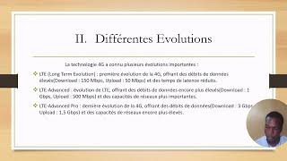 TélématiquePrésentation de La Technologie 4G [upl. by Ivon]