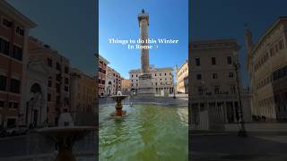 Things to do this winter in Rome Places for tourists to visit in Rome in this jubilee year 2025 [upl. by Mariejeanne527]