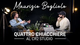 Mollo tutto e apro una gelateria con MAURIZIO BOGLIOLO  4 chiacchiere al CR2 Studio [upl. by Worrell]