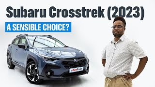 Subaru Crosstrek 2023  A Sensible Subaru  Quick Review [upl. by Shantee861]