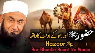 Hazoor Pak SAW aur Bhooke Auont ka Waqia  Bayan by Molana Tariq Jameel [upl. by Debo]