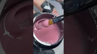 Gel application technique for long nails nail nailsalon nailtech [upl. by Gurevich478]