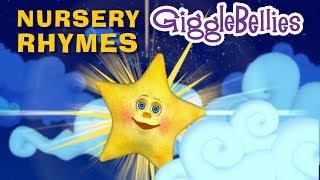 Twinkle Twinkle Little Star  Nursery Rhymes  Kids Songs  Baby Rhymes by GiggleBellies [upl. by Av584]