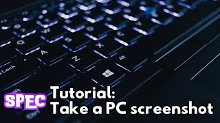 How To Take a Screenshot on PC or Laptop  Windows 11 amp 10 [upl. by Moyers]