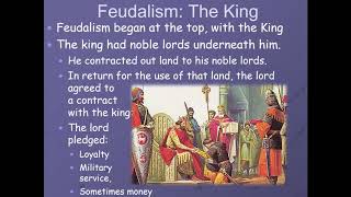 WH422 Feudalism and Manorialism [upl. by Cowie]