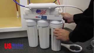 Reverse Osmosis Installation quotHow Toquot  US Water Systems [upl. by Erdah495]