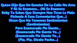 Sentimientos de un gangster OFFICIAL REMIX CON LETRA [upl. by Arhat]