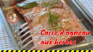 Carré DAgneau Aux Herbes  Pièce De Viande Délicate cuit au four [upl. by Nylkoorb]