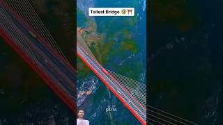 Tallest bridge in Chinatallest bridge kashmir chaina russia g7 meetinginfrastruktur [upl. by Yliram54]