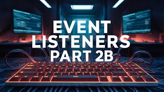 JavaScript Event Listeners Keyboard Events [upl. by Aissenav853]