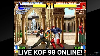 LIVE KOF 98 ONLINEE FIGHTCADE 2 [upl. by Remmer]