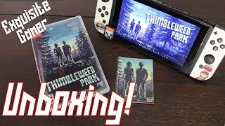 Thimbleweed Park Limited Run Games Unboxing Switch [upl. by Llenel]