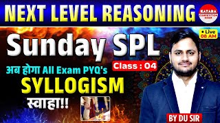 Sunday Special  Reasoning Syllogism  Reasoning Classes  Katara Academy [upl. by Bayless]