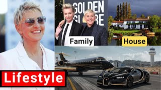 Ellen Degeneres Lifestyle 2024 ★ Net Worth Wife Movies Age Family House Interview amp Biography [upl. by Pederson438]