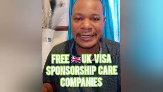 FREE UK 🇬🇧 ViSA SPONSORSHIP COMPANIES [upl. by Royd]