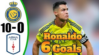 Ronaldo Free kick goal 💥 AL Nassr vs Abha 100  All Goals amp Highlights  2024 [upl. by Litha]