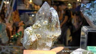 EuroMineralExpo  Torino 2017 International Exhibition of Minerals amp Fossils 5 [upl. by Einaffit]