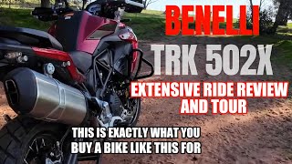 BENELLI TRK502X Long Term Test Australia [upl. by Eanram]