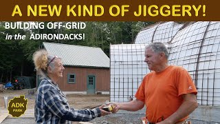 A NEW KIND OF JIGGERY  OFF GRID  Unconventional Cabin Build [upl. by Heda942]