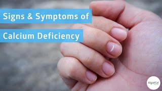 Sign and Symptoms of calcium deficiency [upl. by Bernette260]