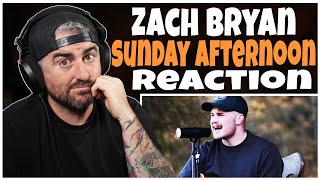 Zach Bryan  Sunday Afternoon Rock Artist Reaction [upl. by Jemy]