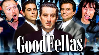 GOODFELLAS 1990 MOVIE REACTION FIRST TIME WATCHING Martin Scorsese  Robert De Niro  Joe Pesci [upl. by Ttam]