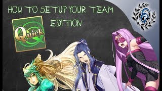 Chaldea Gurus How to Setup Your Team Quick Edition [upl. by Laiceps724]