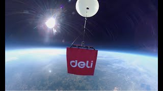 Deli  The 1st OfficeampStationery Brand Flies to Space [upl. by Sugna488]