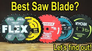 Best Circular Saw Blade FLEX Diablo Milwaukee Makita Bosch Ryobi Irwin Spyder SKIL Norske [upl. by Kuehnel]