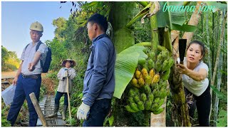 How to make traditional banana jam and the results of the effort The first vegetables on sale [upl. by Steck66]