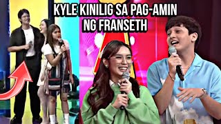 KYLE ECHARRI kinilig sa PAGAMIN ng FRANSETH sa Its ur Lucky DayBUKING kay Robi si SETH franseth [upl. by Grimona]