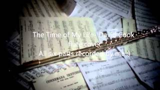 The Time of My Life David Cook flute cover SHEET MUSIC IN DESCRIPTION [upl. by Eldwon]