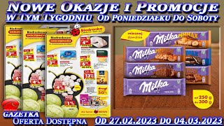 Biedronka Nowa Gazetka Promocyjna Od Poniedziałku 27022023 W Tym Tygodniu  Nowe Okazje i Promocje [upl. by Darom]