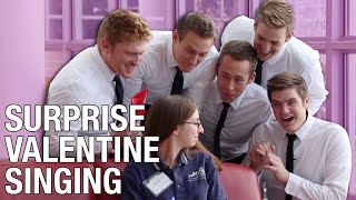 Valentines Singing Prank [upl. by Rumney]