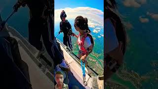 skydive subscribe trending 1000000 viral [upl. by Reivilo]