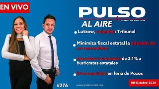 PulsoAlAire NoticiasSLP  Lutzow culpable Tribunal [upl. by Monk]